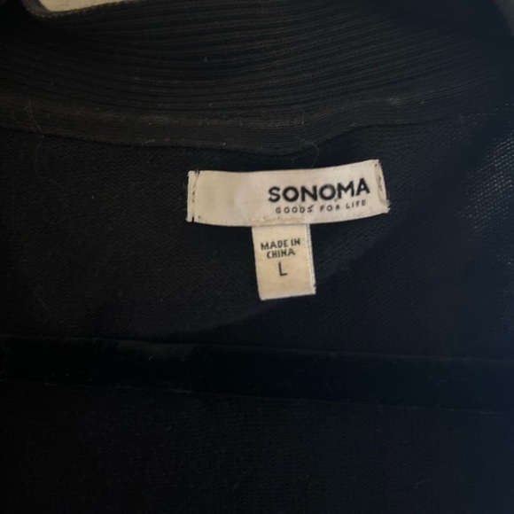 Long black cardigan -Sonoma - Picture 3 of 3